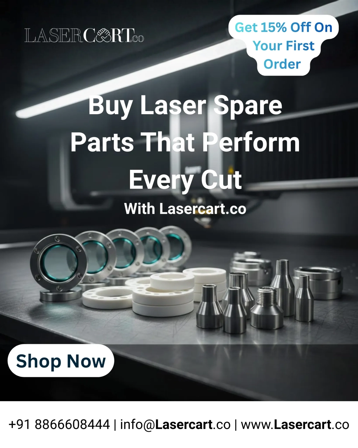 How to Maximize Laser Cutting Machine Uptime With the Right Spare Parts