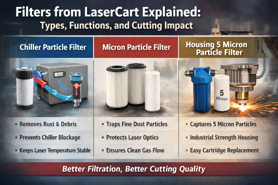 Protect Your Laser Cutting Machine with the Right Filters and Sensors