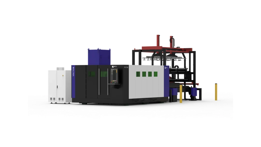 EuroBLECH 2026 free visitor pass - SLTL Vector fiber laser cutting machine at Hall 12 Booth D-86